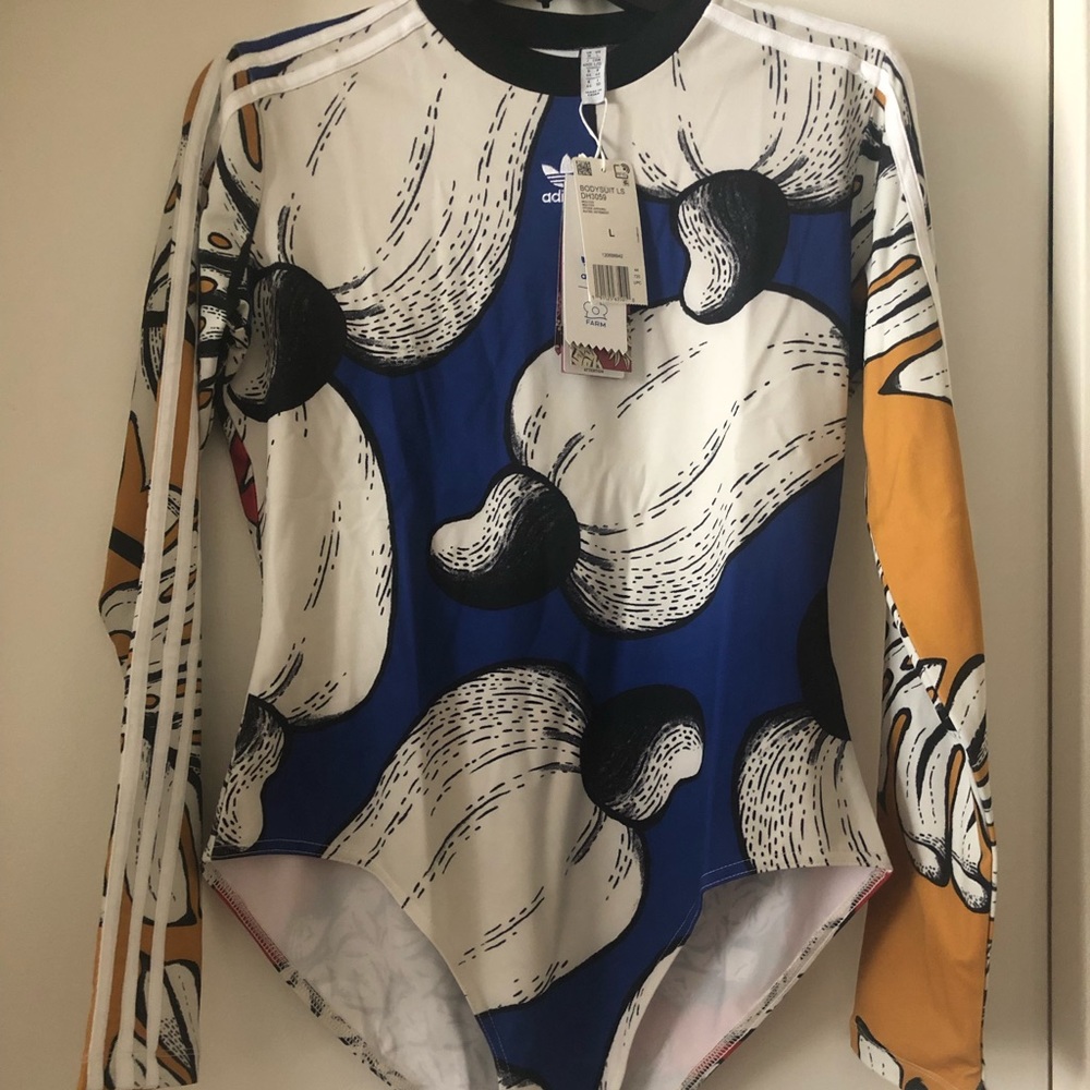 Exclusive Adidas female blouse size L. 100% cotton